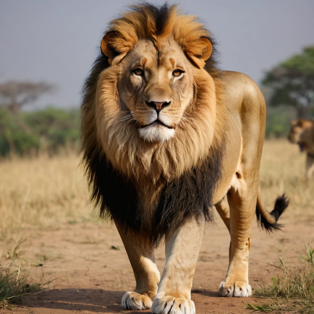 Lion Male,King,masterpiece、Highest quality