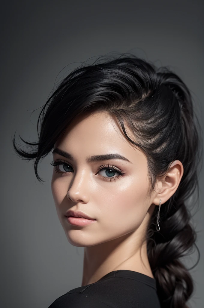 Create an image with a completely black background, Written "Brazil Phrases", FOR PROFILE PHOTO