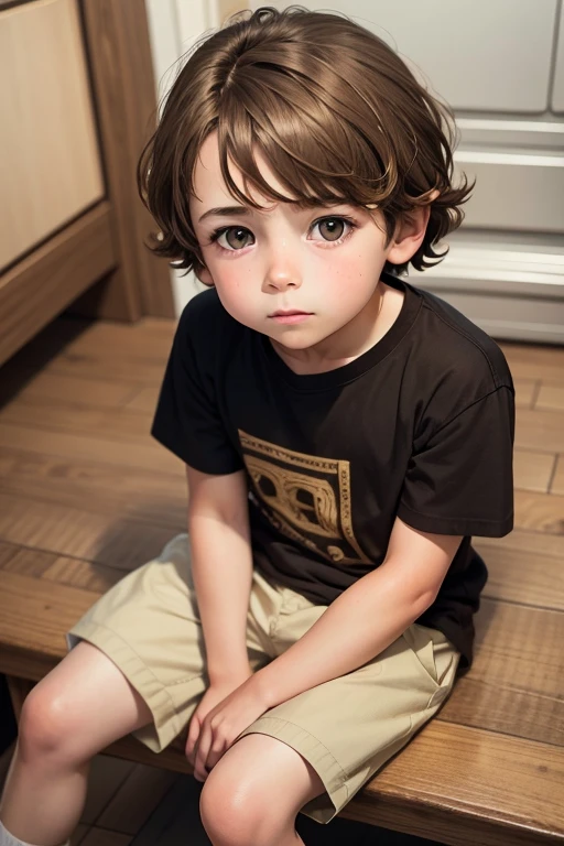  boy with brown hair