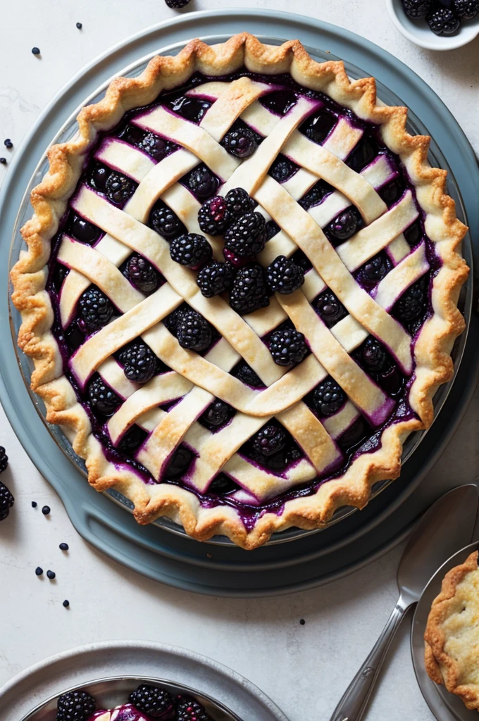 Blackberry pie