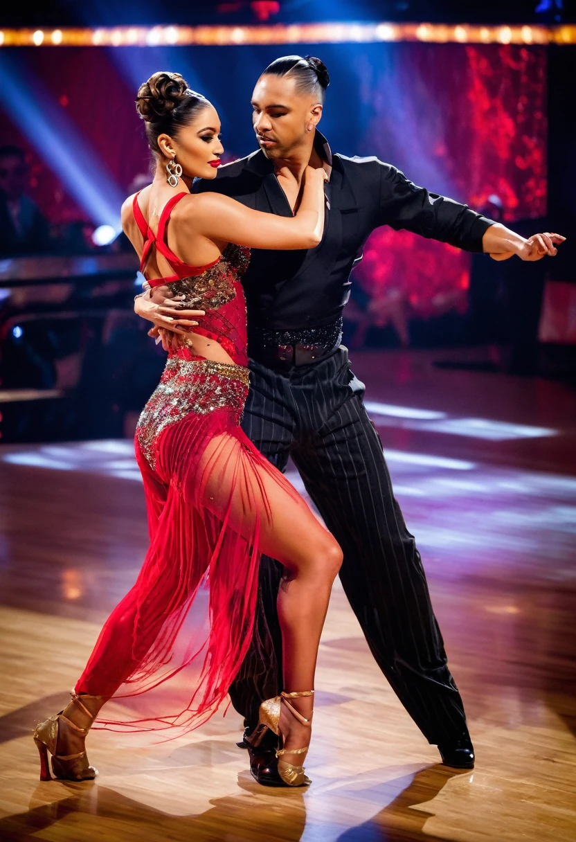 Hi Valentina:) I can tell you all the judges loved the hip hop themed tango! Its a great idea having two women dancing. So intense. Yours and Maria's outfits looked amazing. In fact you look like you "mesh" together so well