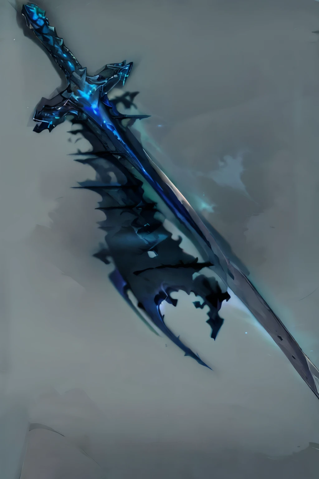1 Greatsword, shadow blade, black runes, black blade, dark, fantasy, dnd, medieval, high res, ultrasharp, 8K, masterpiece