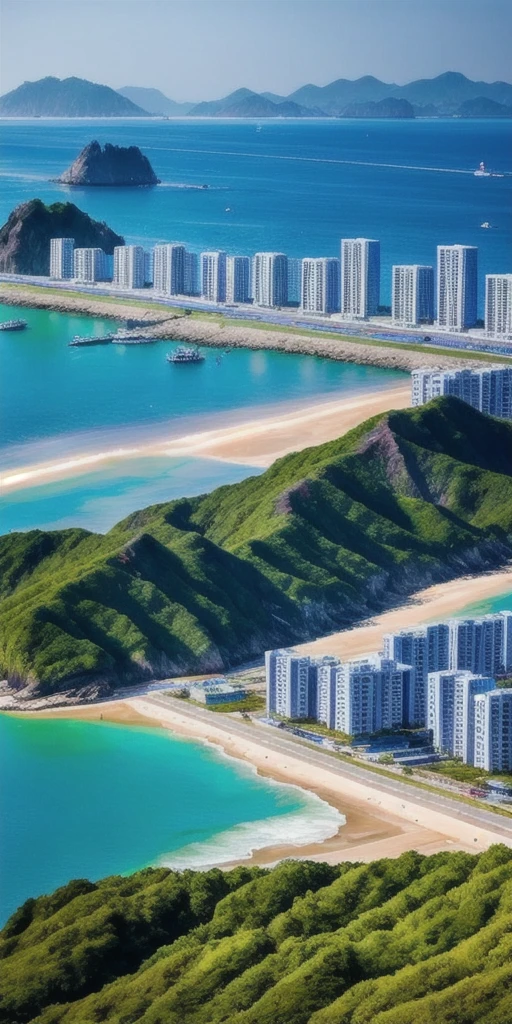 The southern coast of South Korea on a sunny spring day. Introduces players to the calm and serene environment of the port, with the Sewol ferry ready to set sail for Jeju Island.