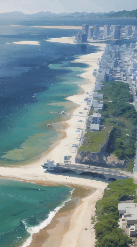 The southern coast of South Korea on a sunny spring day. Introduces players to the calm and serene environment of the port, with the Sewol ferry ready to set sail for Jeju Island.