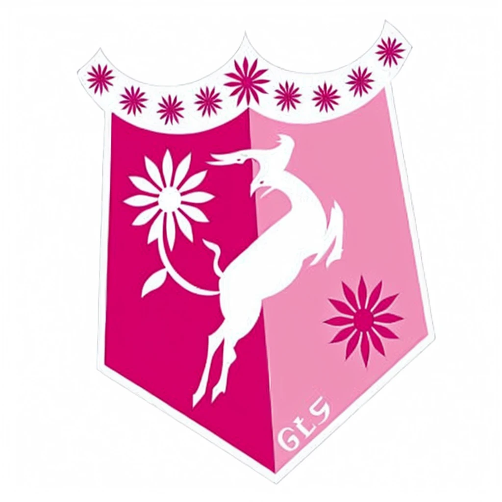 the emblem of the club of the french football team, godesses, cgsocietywlop, els, logo, logo, image, high school badge, geenss archenti flores, coat of arms, badge, garis edelweiss, cgssociety, gangly arms, family crest, girls, emblem, sports logo, guangjian