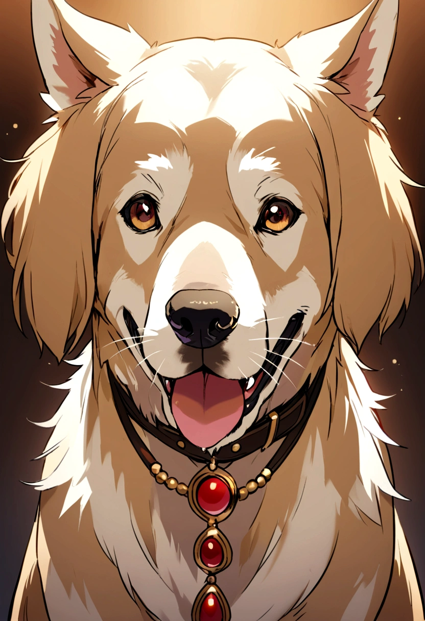 a dog