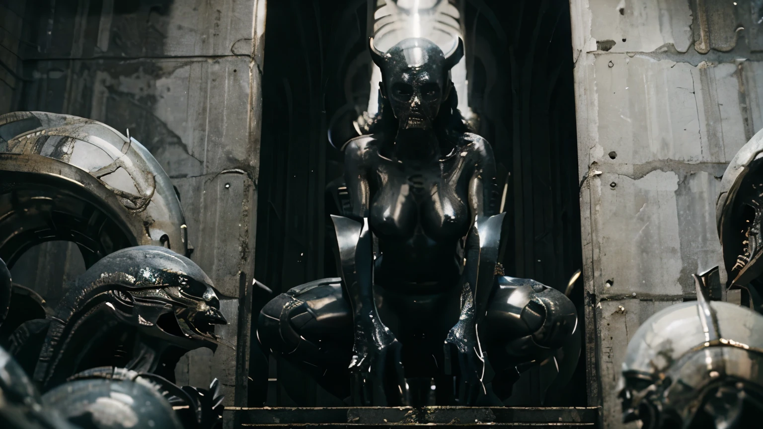 Most beautifull, curvy, alien queen
