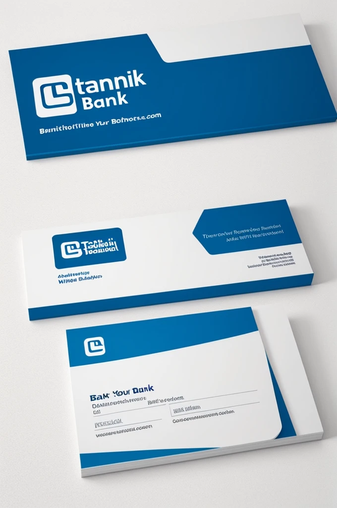 Your task is to create a bank logo on a white background