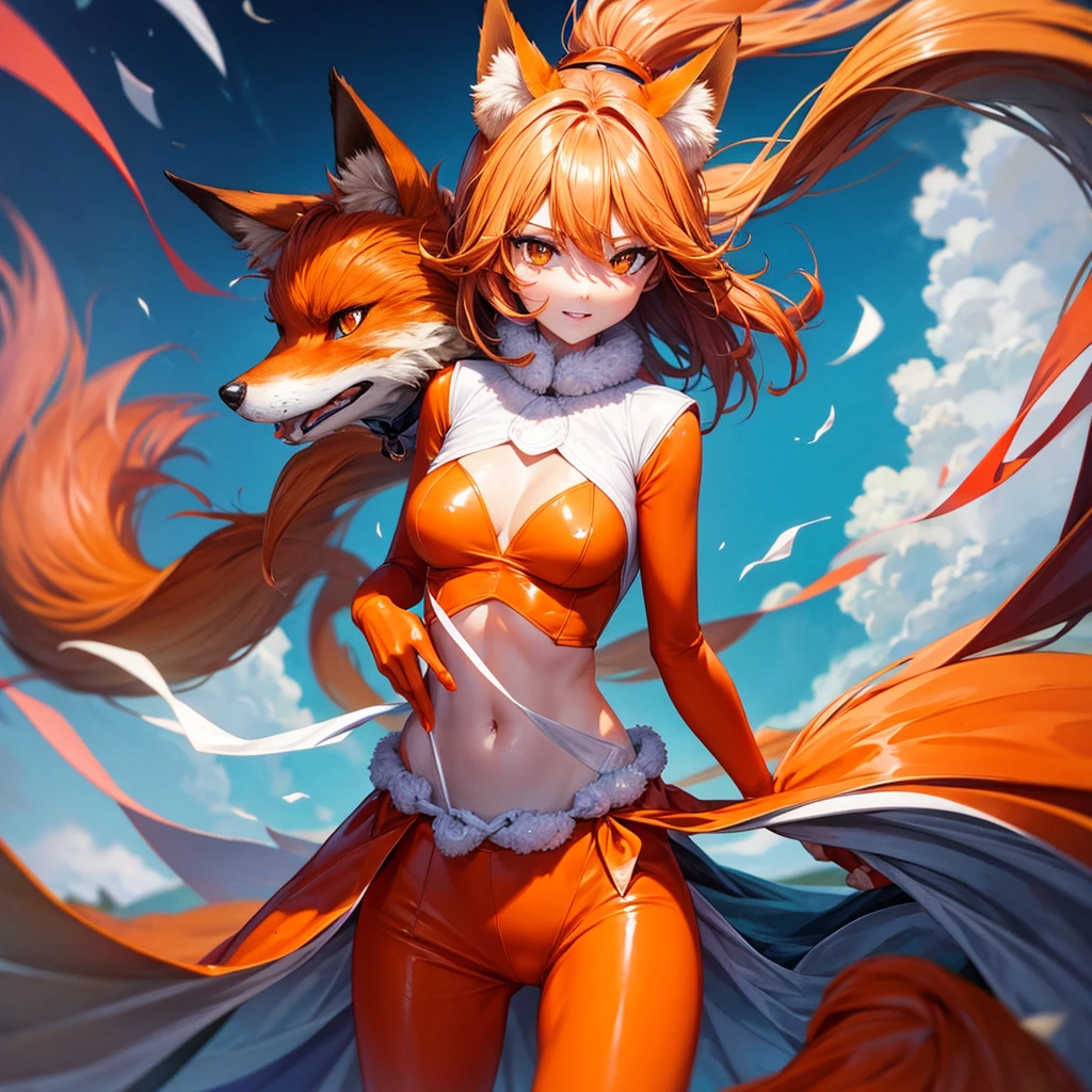 orange fox