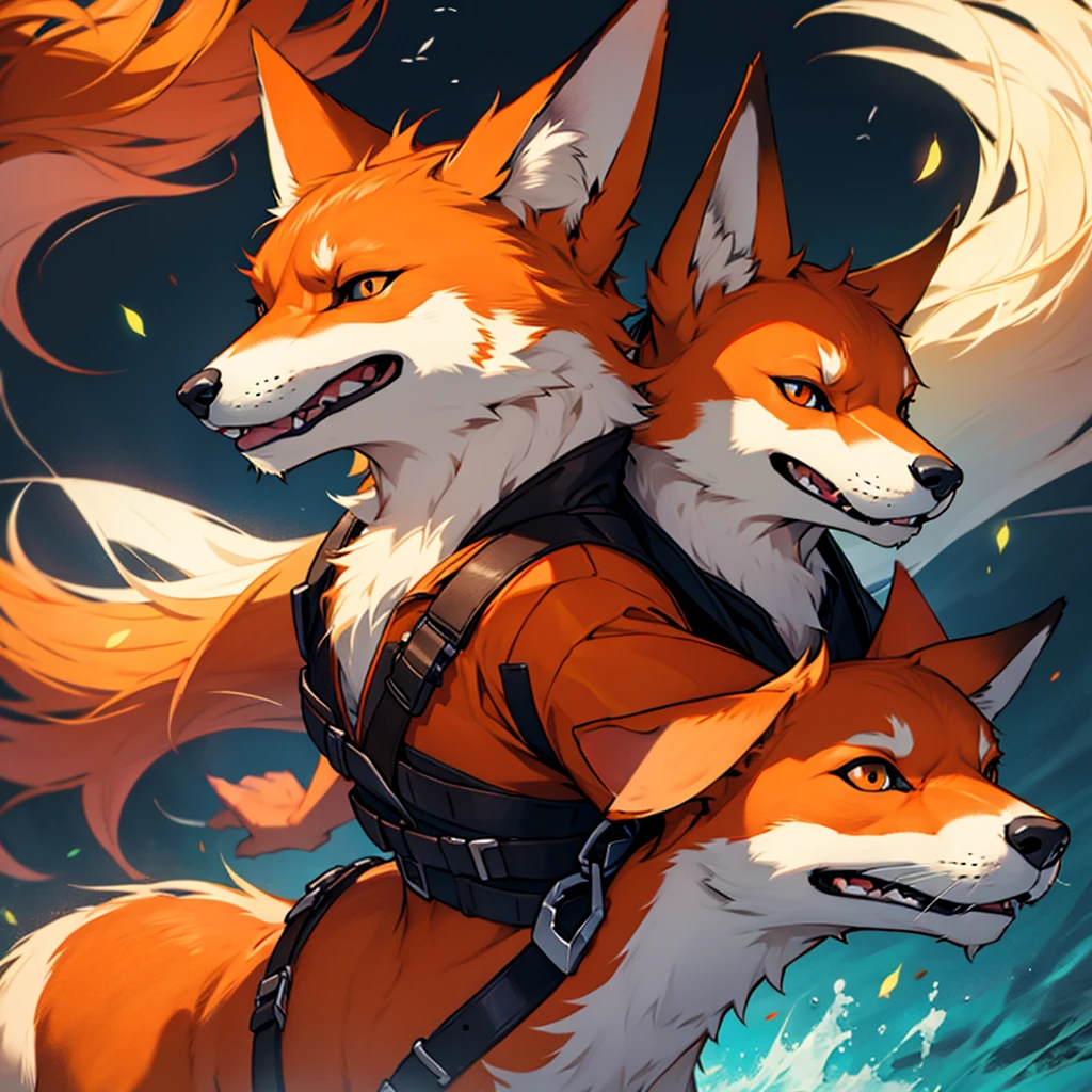 orange fox