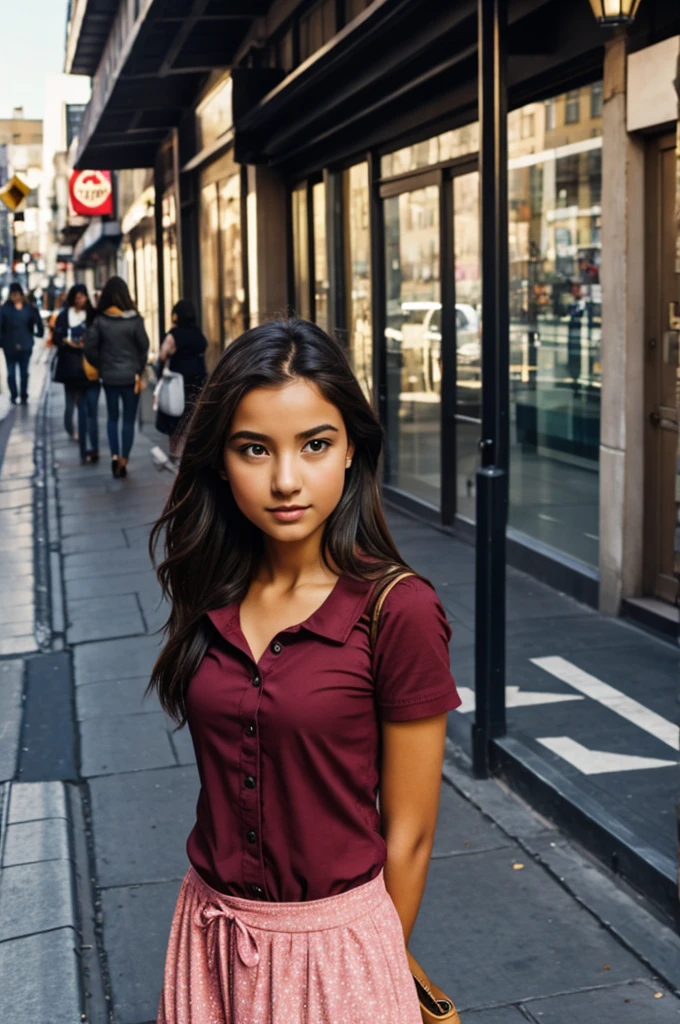 girl on a street