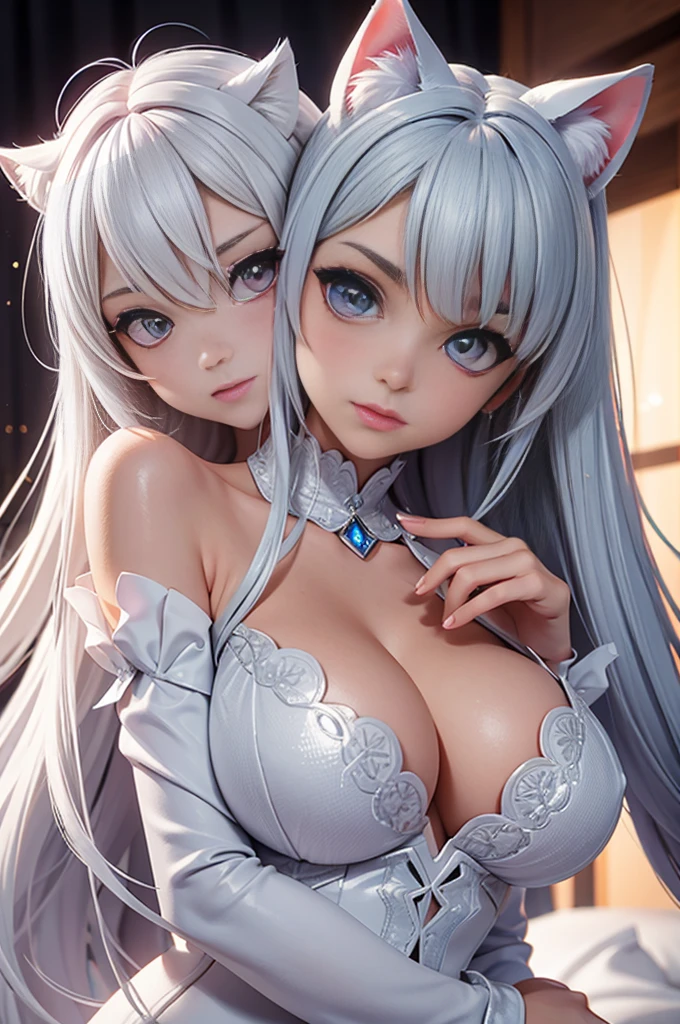 1 fille, fille blanche, chaud, rougir, (((peau brillante)), shiny blsurde hair, visage mignon, bronzage de la peau, psurytail, Beauté, lèvres lourdes, eye-liner œil de chat, yeux gris, Mince, maigre, à l'intérieur, (sur_dos), Abrola Prissurer, vêtements déchirés, soutien-gorge transparent, culotte transparente, Collier en métal, meilleure qualité, chef-d'œuvre, ultra haute résolution, ( pchaudorealistic:1.4), RAW pchaudo, white see through top and black thsurg, abdos, cowboy schaud, thsurg