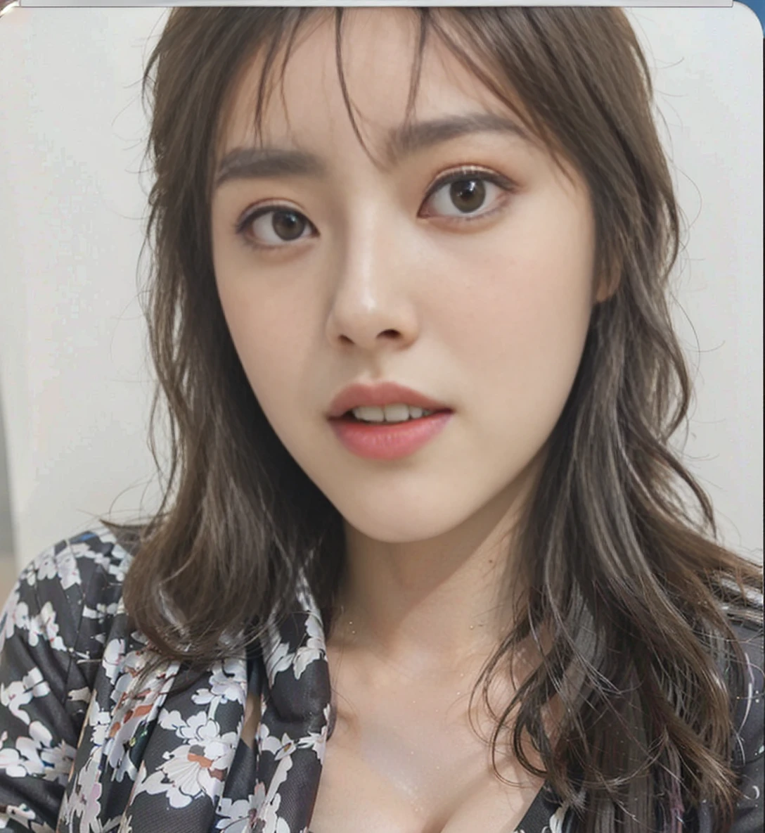 (8k, RAW photo, best quality, masterpiece:1.2), (realistic, photo-realistic:1.37),(Kpop idol), (aegyo sal:1),cute,professional lighting, photon mapping, radiosity, physically-based rendering, cosplay, lucy \(cyberpunk\),bob cut,mechanical parts,grey eyes, black tight suit,cyberpunk city, black pants,night,neon lights,sexy,smoke, looking at viewer,, 8k high resolution, 8k, CG wallpaper, realistic, clear background, medium breasts, full body