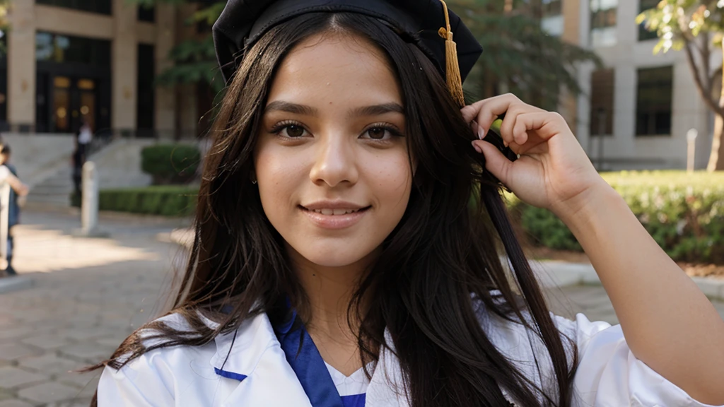 EMILLY FERREIRA GRADUATING FROM COLLEGE