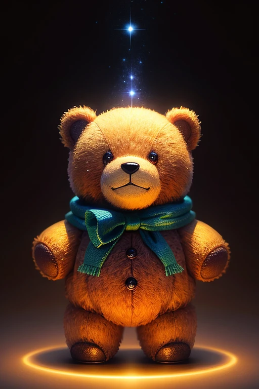 Enchanted Teddy Bear

This Enchanted Teddy Bear is a cherished toy, standing tall with a loving gaze. Its buttons for eyes sparkle like bright stars, and its muzzle is covered in a cottony smile that would make anyone feel comforted. The teddy bear's clothing has a magical design, glowing with a soft, warm aura that seems to wrap everyone who sees it in a gentle embrace. The Enchanted Teddy Bear towers over other toys, its magical presence impossible to ignore.