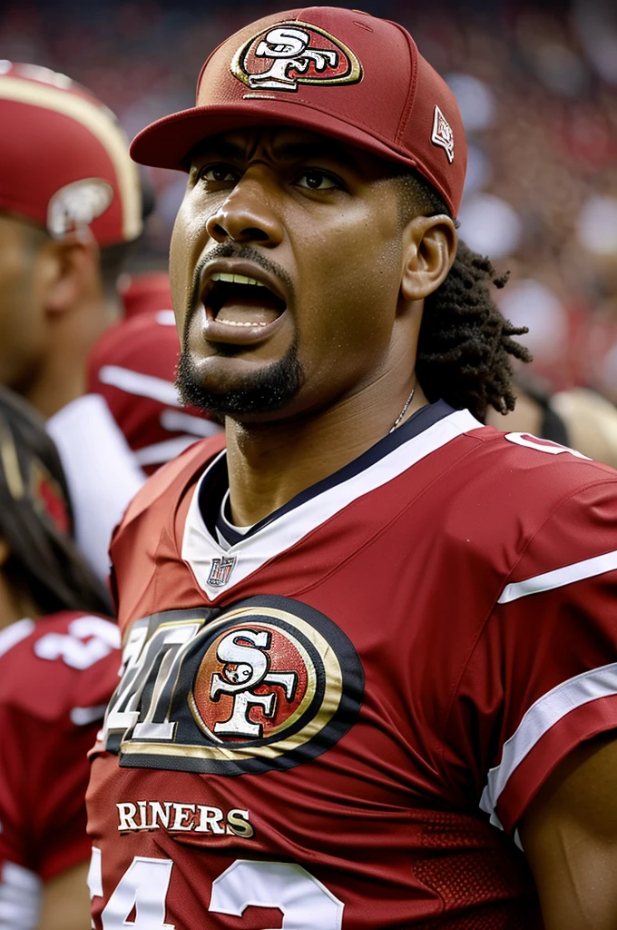 Angry 49ers fan