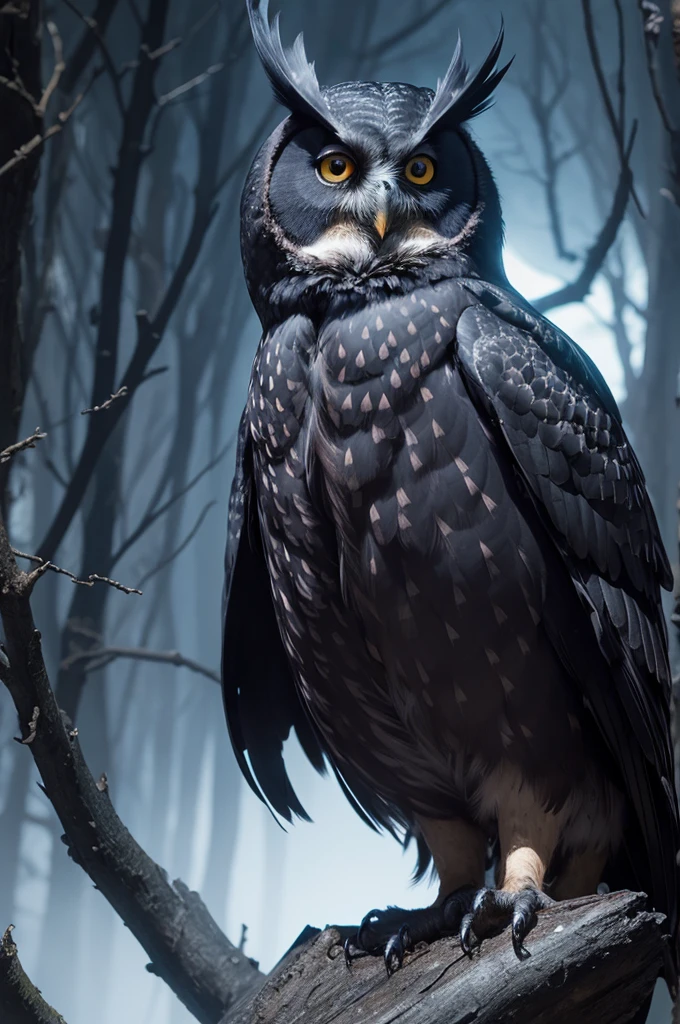 Create a black owl Rpg