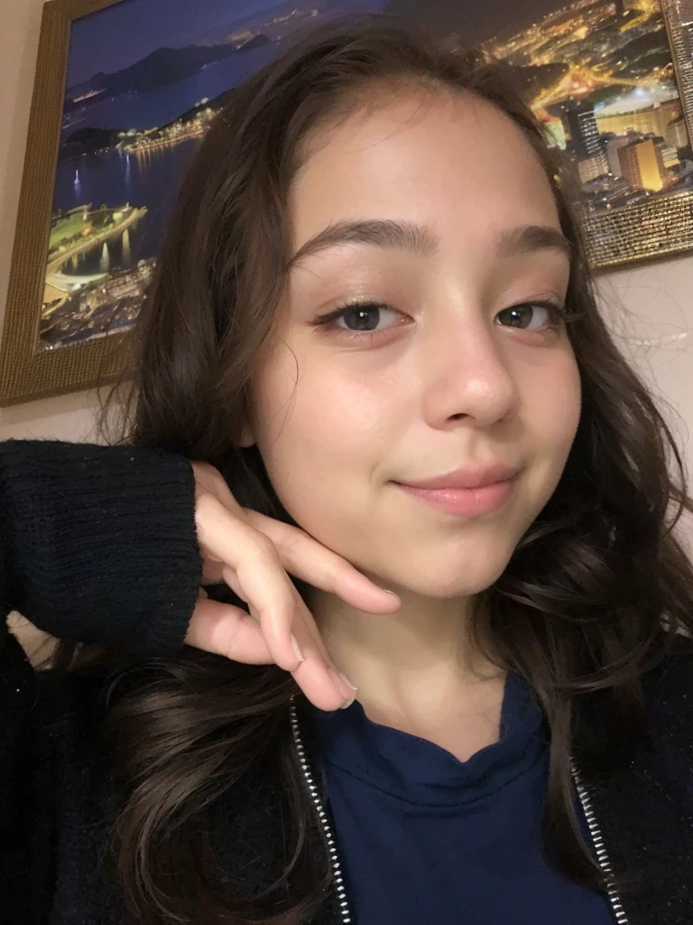 (realistic, photo-realistic:1.37),(8k, RAW photo, best quality, masterpiece:1.2), cute, ultra-detailed,heart-shaped pupils,physically-based rendering, ultra high res, kodakvision color, shot on Arricam LT Camera, bokeh, sharp focus,
looking at viewer,photorealistic,realistic, solo, photorealistic, best quality,extremely detailed face,extremely detailed eyes and face, beautiful detailed eyes,absurdres, incredibly absurdres,haunting smile,Messy hair, floating hair, ,