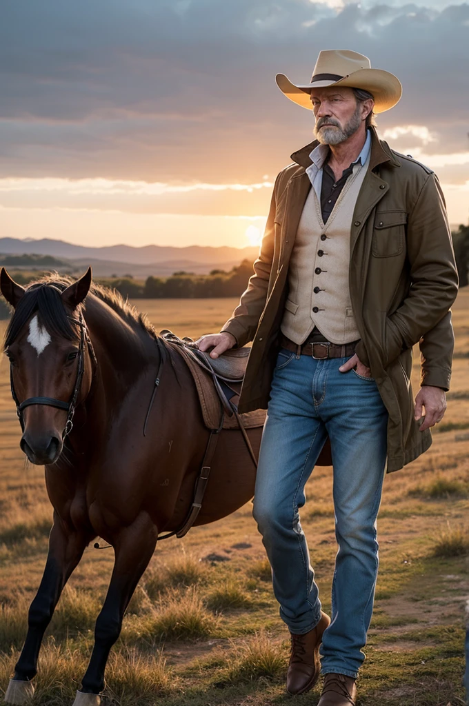 A low class country man