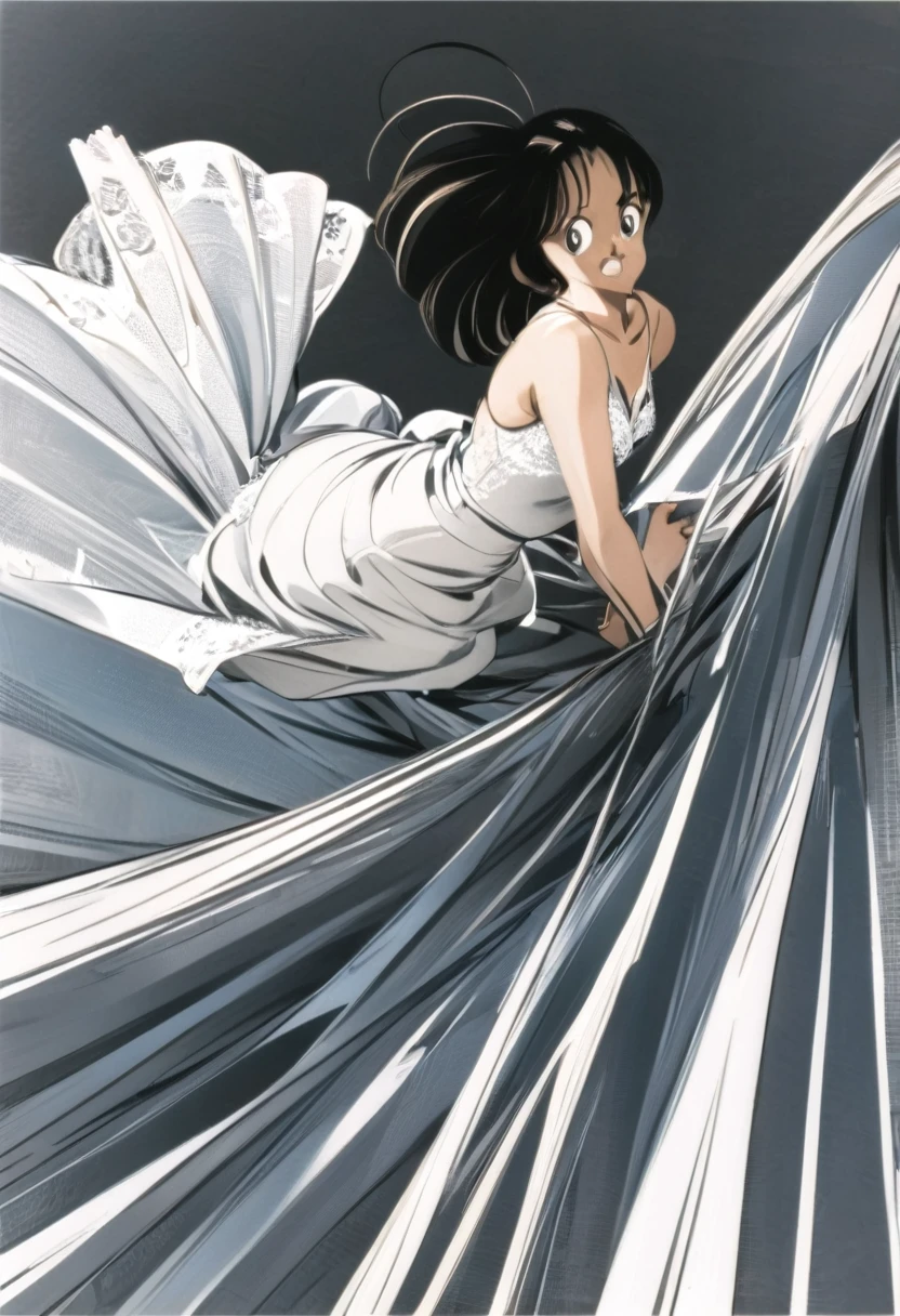 Simple White Background,
Dynamic poses,stand at attention,
White_kimono,long sleeves, Wide sleeves,
purple_hair, long_hair, hair_pull_Back,separate_Lips,purple_Eye, single_Weaving,
1 girl, 20 years old,Young women,beautiful long legs,beautiful body,
beautiful Nose,beautiful character design, perfect Eye, perfect Face,expressive Eye,Perfect balance,
Looking at the audience,(Focus on her Face),Shut up, (Innocent_Large target_Eye:1.0),(Light_Smile:0.3),
Official Art,Extremely detailed CG unity 8k wallpaper, Perfect lighting,rich and colorful, bright_front_Face_Lighting,White skin,
(masterpiece:1.0),(the best_quality:1.0), 超high resolution,4K,Extremely detailed,
photography, 8K, Human Development Report, high resolution, absurd:1.2, Kodak Portra 400, Film Grain, blurry Background, Bokeh:1.2, 镜头Light晕, (Energetic_color:1.2),专业photography师,
(beautiful,Large target_breast:1.4), (beautiful_Face:1.5),(narrow_waist),