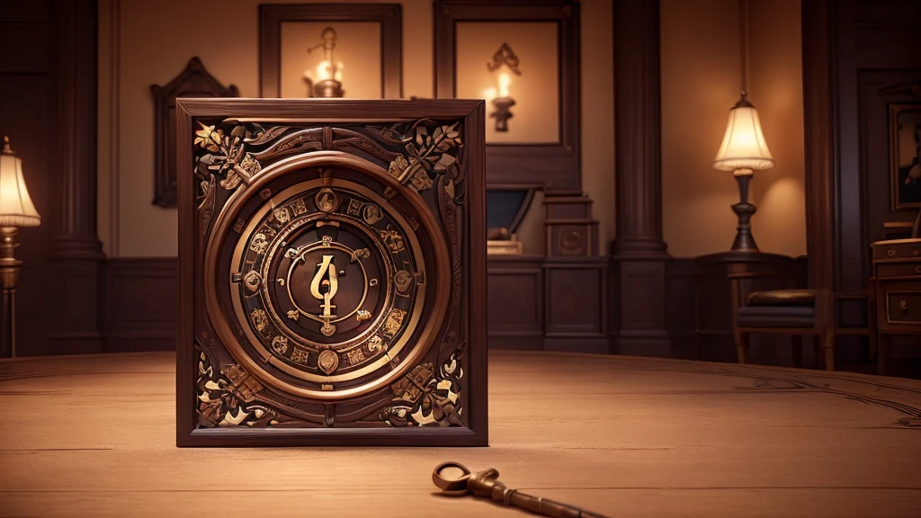 A captivating vintage-inspired artwork featuring an antique key as the central symbol, surrounded by rich, dark colors and intricate detailing. The frame is adorned with ornate embellishments, adding to the overall elegance of the piece. To the right of the key, the motivational quote "The key to success is to focus on doing what you love" is expertly crafted using stunning typography. The typography is reminiscent of a cinematic title sequence, further enhancing the timeless and wise aesthetic. The artwork inspires and encourages viewers to dedicate themselves to their passions and pursue success with unwavering determination., cinematic, typography, photo.