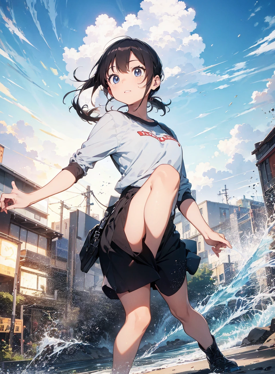 High quality, keep image real, just cartoon 