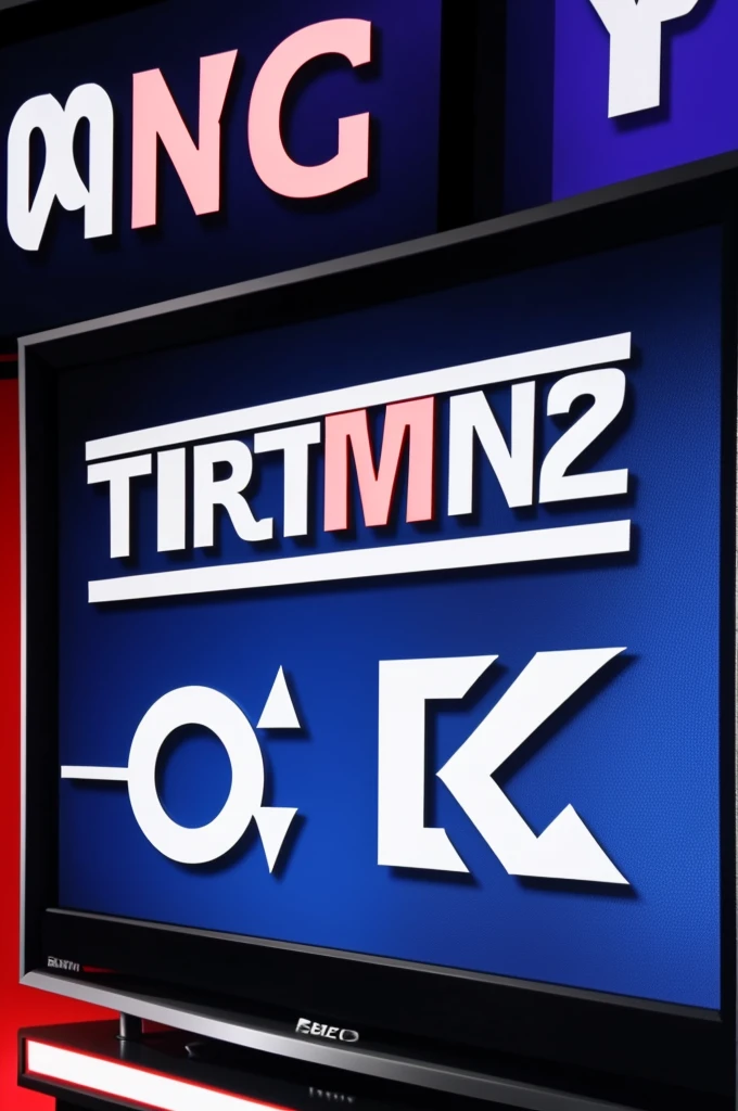 Make me a television logo called 2R NEWS