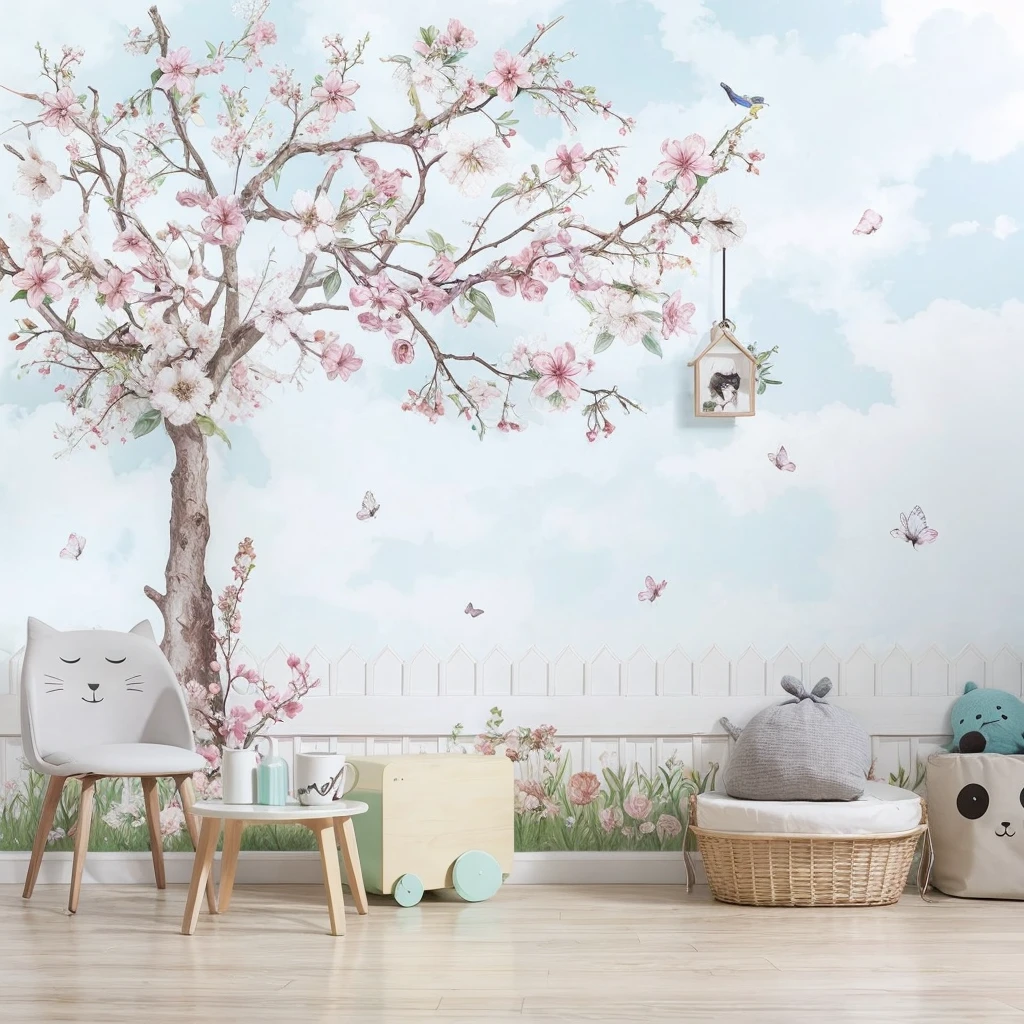 REMOVE FURNITURE FROM THE IMAGE, LEAVE ONLY THE WALLPAPER.