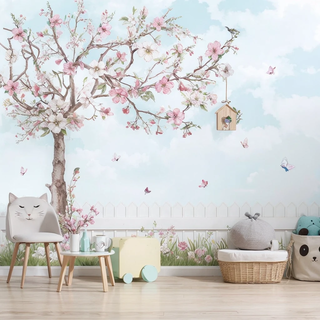 REMOVE FURNITURE FROM THE IMAGE, LEAVE ONLY THE WALLPAPER.