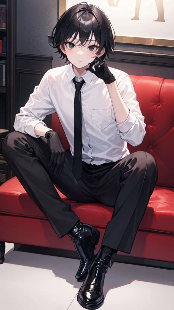 Focus male, monster swallowing, homo, gay, male to male interaction, cross section, tongue licking, orgasm face, forced blowjob, penis, muscle tentacles, four sided tentacles, penis, rape, 27 year old male, short black hair, severely torn He wears a suit, a white shirt and a black tie, semen gushes out of his anus, and a tentacle is inserted into his anus. A large amount of cloudy liquid poured down on his body, and he was restrained by countless tentacles surrounding him.