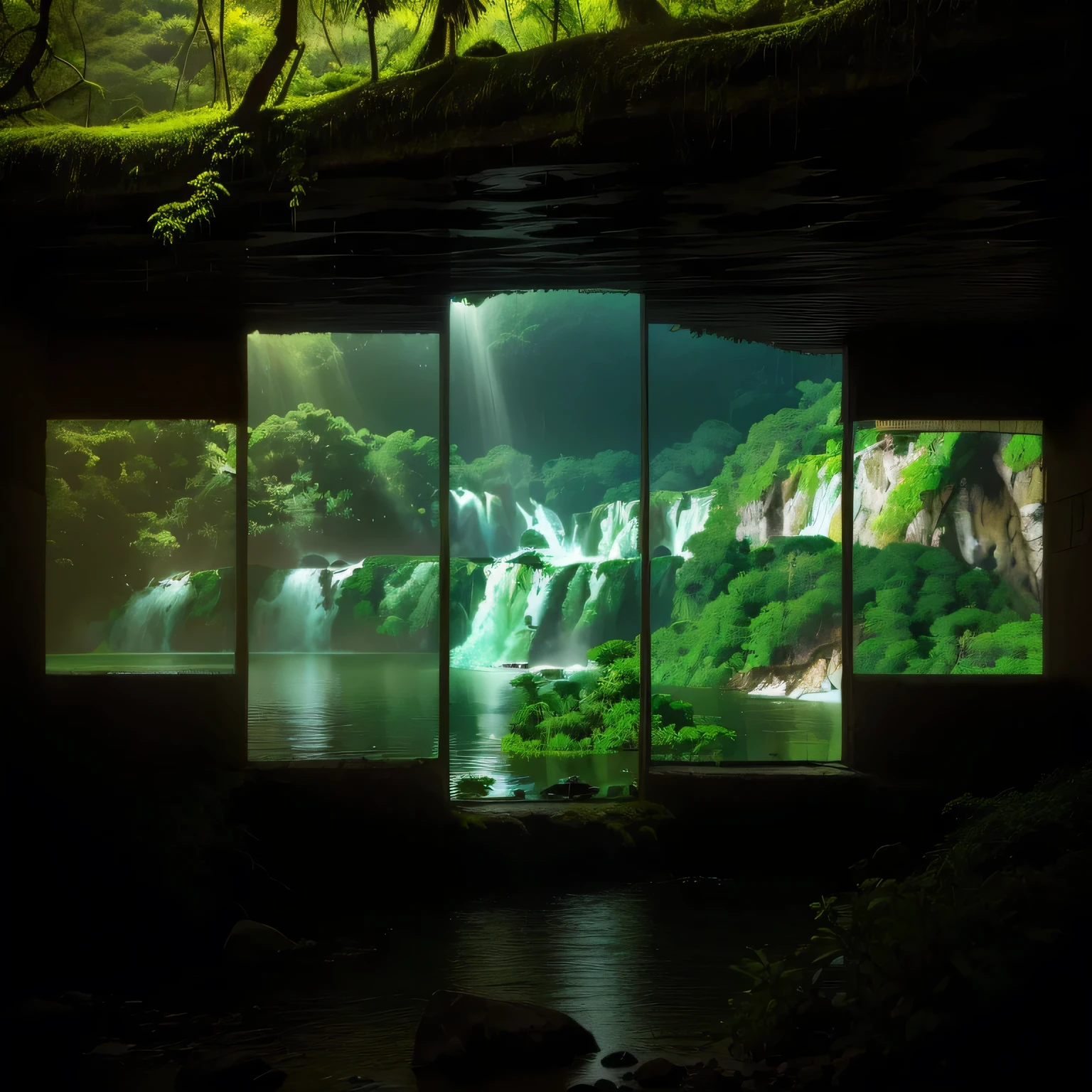 a group of cachoeiras in the jungle with green water, with cachoeiras and river, multiple cachoeiras, cachoeiras and lakes, with cachoeiras, with trees and cachoeiras, cascading cachoeiras, several cachoeiras, cachoeiras in the background, lakes and cachoeiras, cachoeiras, with a cachoeiras, cascatas de cachoeira, floating cachoeiras, floresta e cachoeira, Quedas de água, huge cachoeiras, imensa cachoeira
