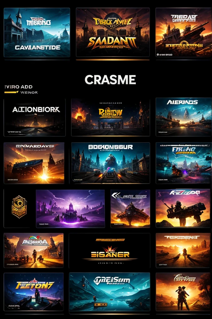 Create me a video game card 