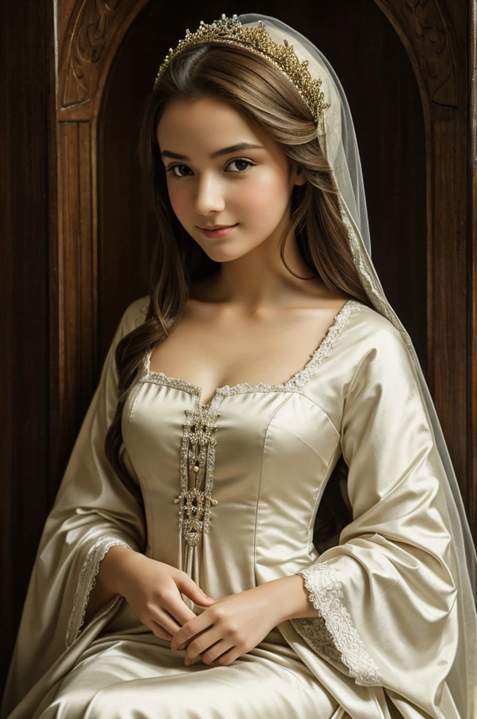 Beautiful young maiden