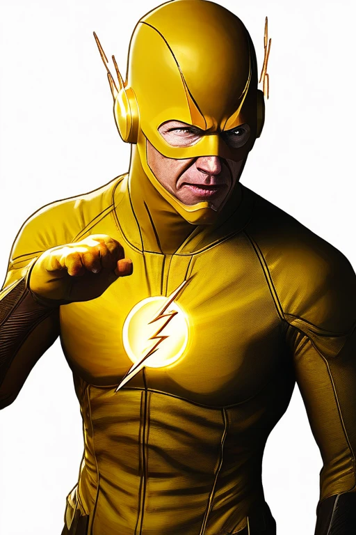 flash fighting realistic reverse flash