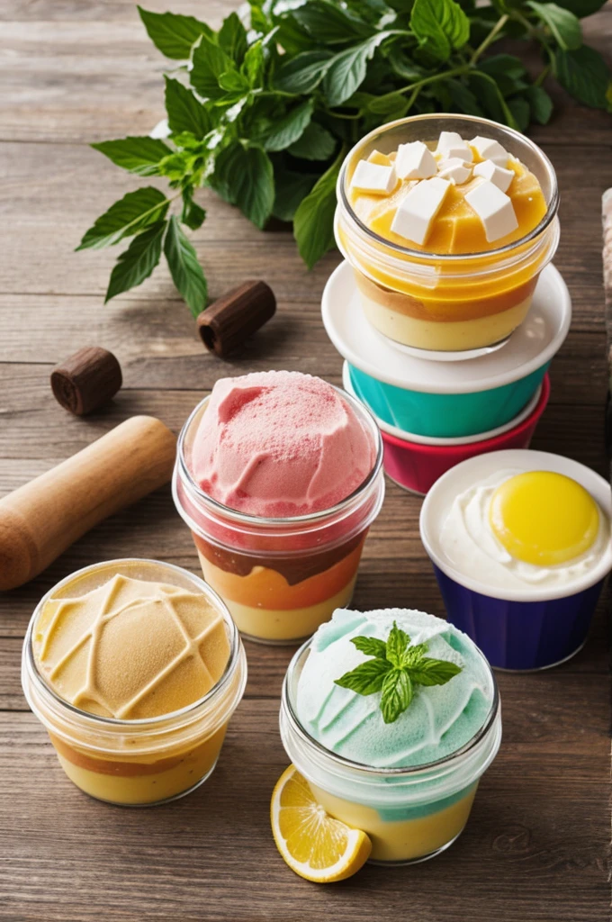 3 gelatins