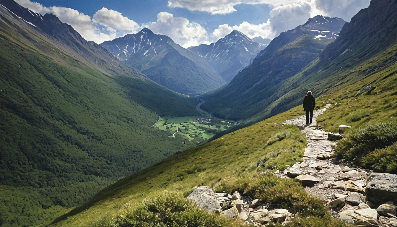 In the solitude of the mountains, he repeated David's words: 'Be still, and know that I am God; I will be exalted among the Gentiles; I will be exalted over the earth' (Salmo 46:10). He learned that true wisdom and peace came from being still and recognizing God's presence in all things..”