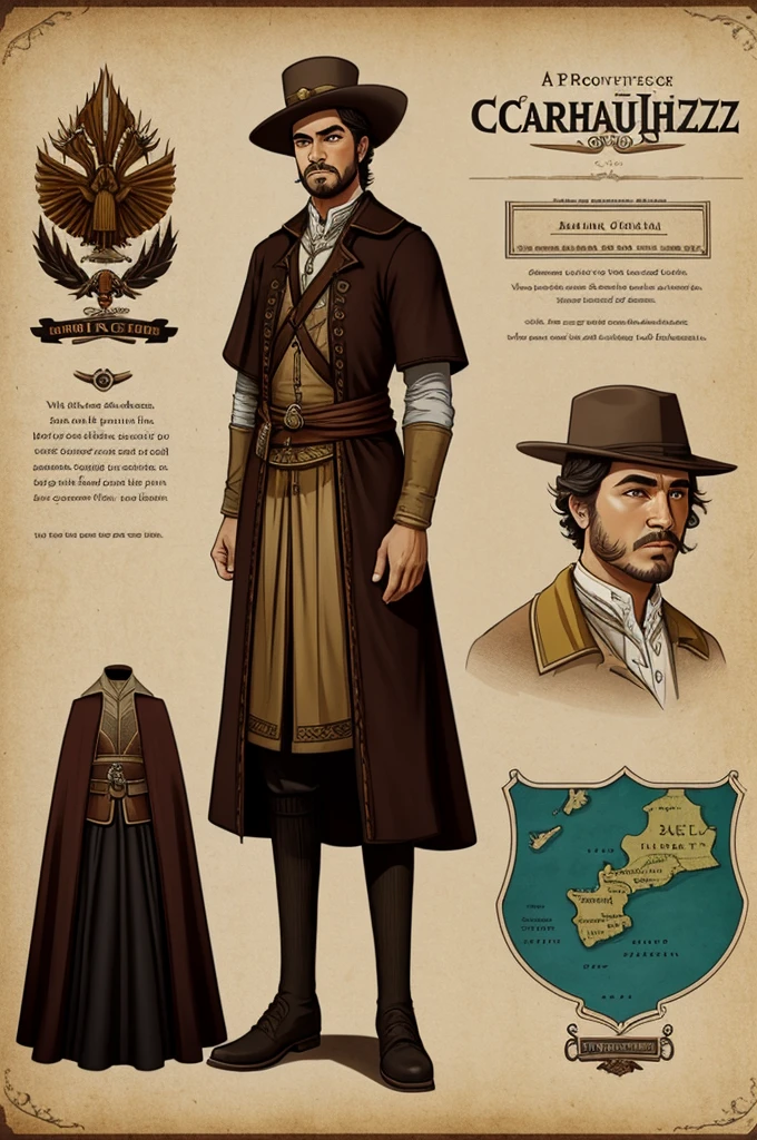 A character inspired by the province of Carhuaz