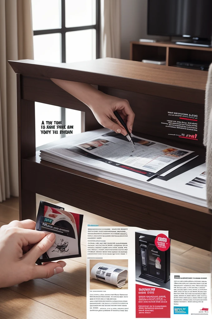 anti-stain ink advertisement
