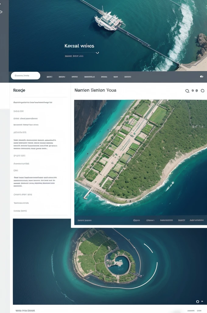 Generates images of large navigation 