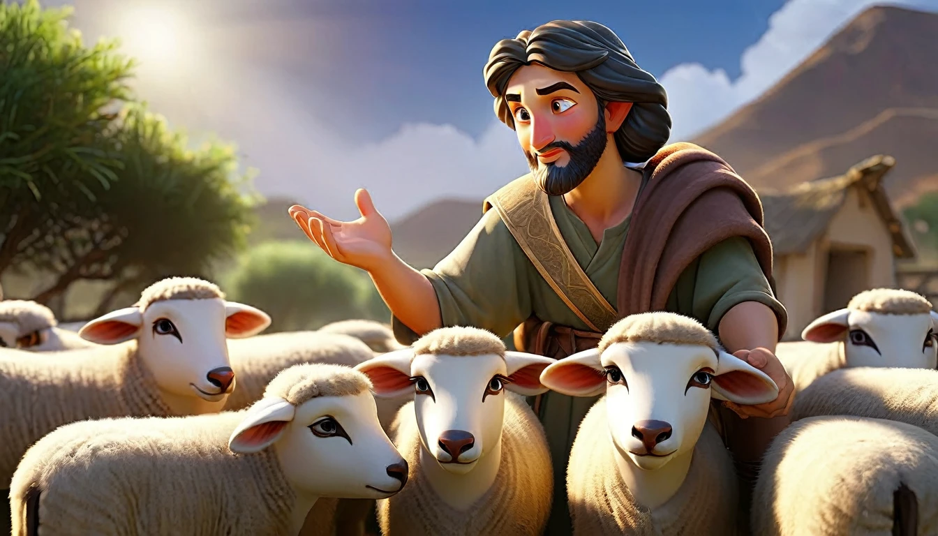 David then went on to teach the other shepherds and villagers about the greatness of God that he saw in everything around him..