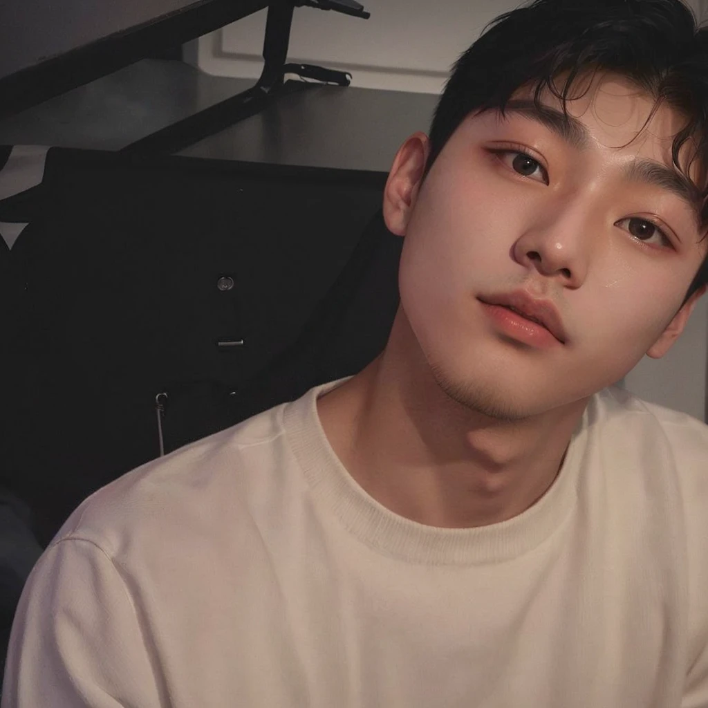 There's a man who's looking at the camera, shinji, Kim Doyoung, hyung tae, Mark Lee, Hong Jun Hyung, Shin Jeongho, Tae June Kim, jossi do blackpink, inspired by jeonseok lee, adorable and pale korean face, beautiful chad chin, Jinyoung Shin, inspired by Kim Myeong-guk, who is siwoo, south korean man