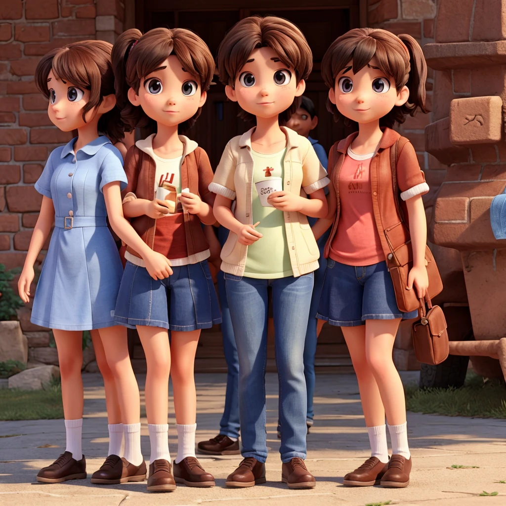 group of 4 friends 