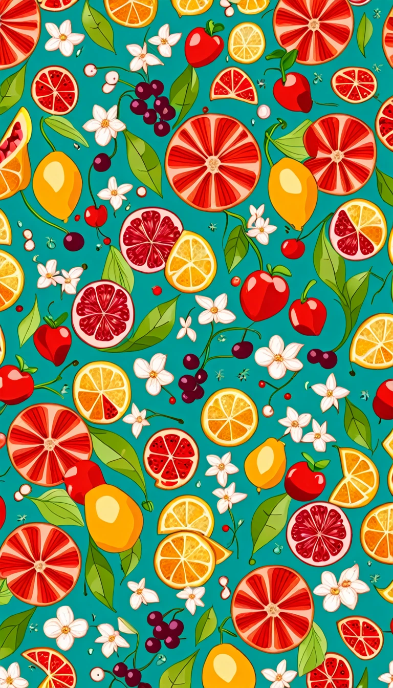 Seas of ((Colorful TROPICAL BIRD)) (ALOT OF FRUITS FRUIT, LEMON, CITRUS) In the (((CYAN BLUE BACKGROUND)))) — ocean breeze SUMMER VIBE PATTERN, sun-bleached driftwood, and a touch of salty sea air. ((GOLDEN FRUITSs)) colorful BERRIES, ((WHITE FLOWER)) jewels, ((COLORFUL butterfly)), ((GREEN LEAFY FLORA)), (strawberry), ROSE CHERRY ((COLORFUL SMALL GEM STONE JEWEL)) ((FIREFLY)|| (embroidery) seamless pattern, fruit, butterfly, diamond, pearls, Best quality, masterpiece, ultra high res, (photo realistic:1.4), surrealism, dream-like, ((abstract art)), vector arts,) (8k, RAW photo, best quality, masterpiece:1.2, Sharp image, vector) — a close up of a FRUITS pattern, FRUITS wallpaper, ornate FRUITS, FRUITS pattern, FRUITS explosion, FRUITS! intricate, FRUITS JEWELs colorful, chinoiserie pattern, VECTOR wallpaper, FRUITS renewal, with colorful JEWELs and plants, FRUITS dream, garden JEWELs pattern, FRUITS patterned skin, FRUITS design, FRUITS motives, boho FRUITS vines,