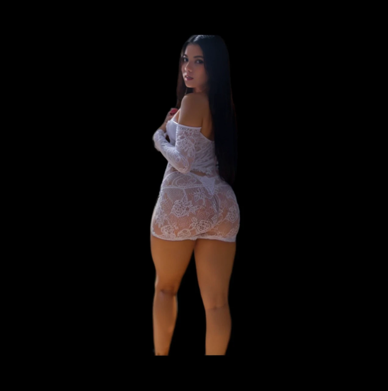 White sexy lingerie