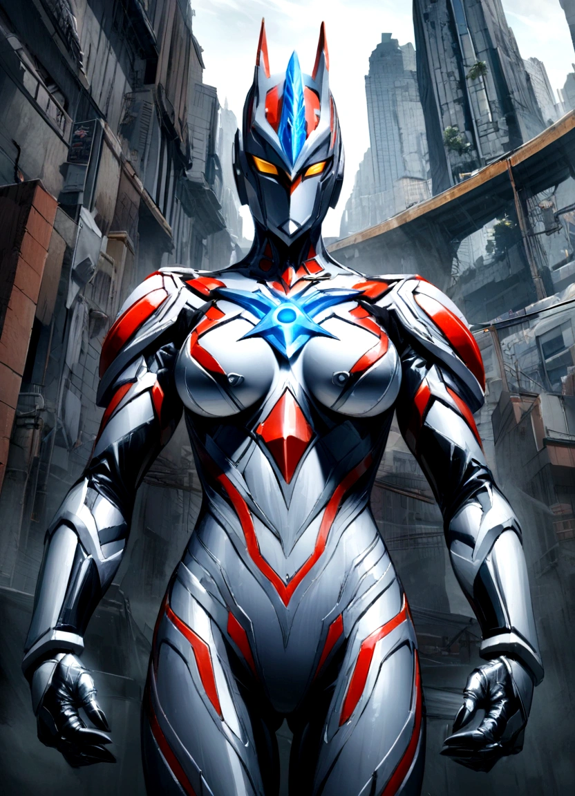 Female Ultraman Next（Drawing a masterpiece based on past Ultraman figures）、