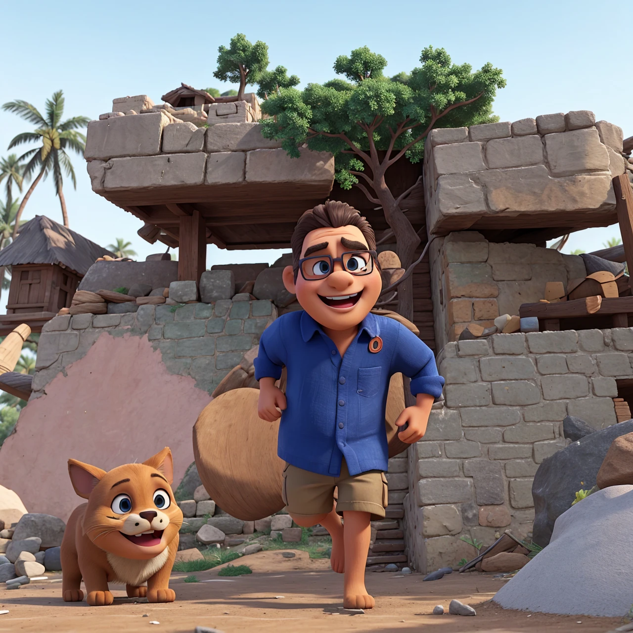 Make into a 3d animation