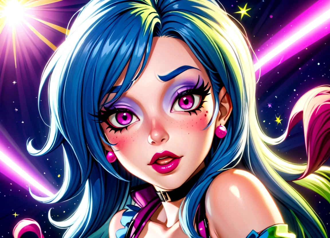 Jem. Jem is excitement. Ooh! Jem! Jem is adventure. Ooh! Glamour and glitter, Fashion and fame. Jem. Jem is truly outrageous, Truly, truly, truly outrageous. Woah! Jem! The music's contagious, outrageous! Jem is my name, No one else is the same! Jem is my name! But we're The Misfits, Our songs are better! We are The Misfits, The Misfits, And we're gonna get her! Jem! The music's contagious, outrageous! Jem is my name, No one else is the same! Jem is my name! Jem!