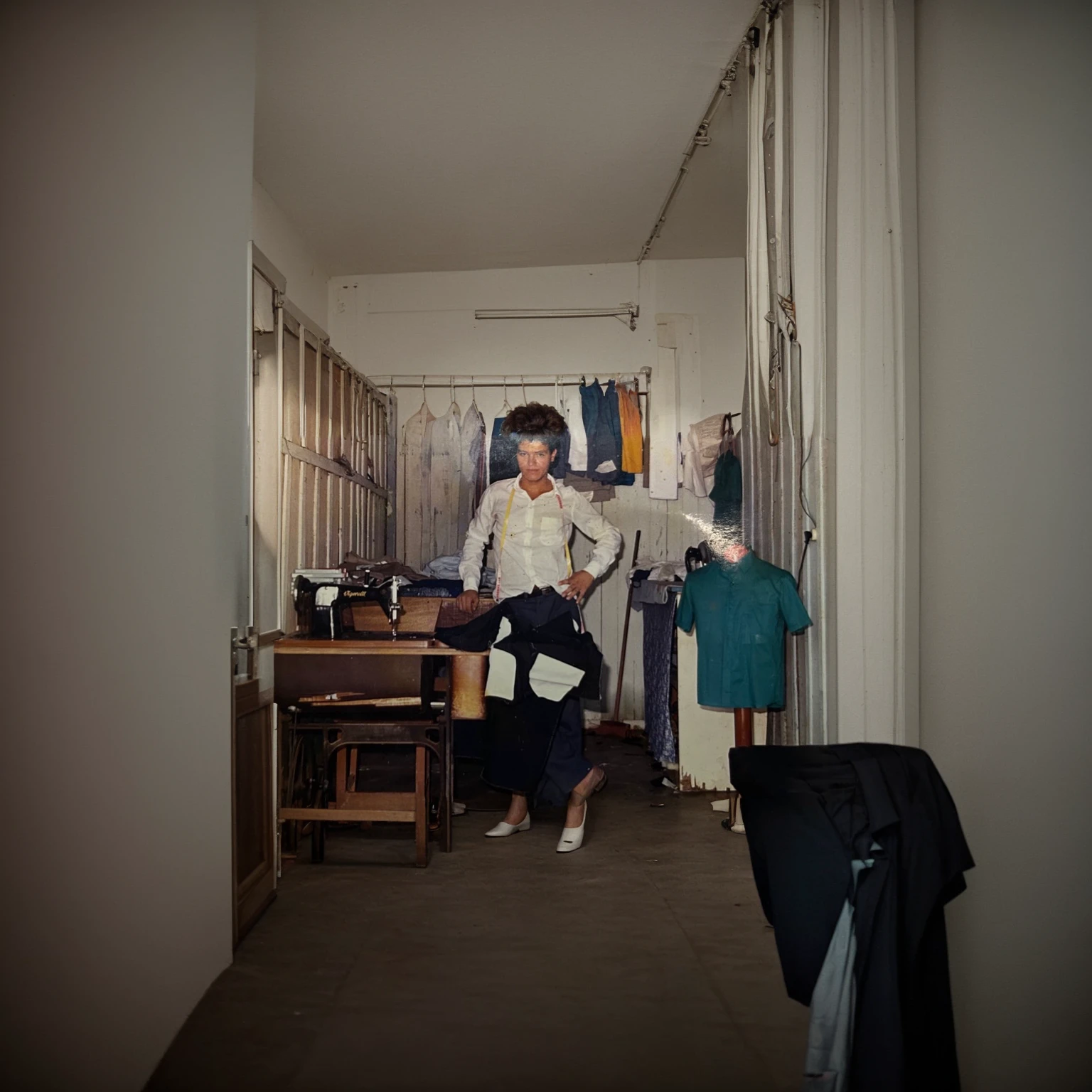 set in an 80s tailoring scene