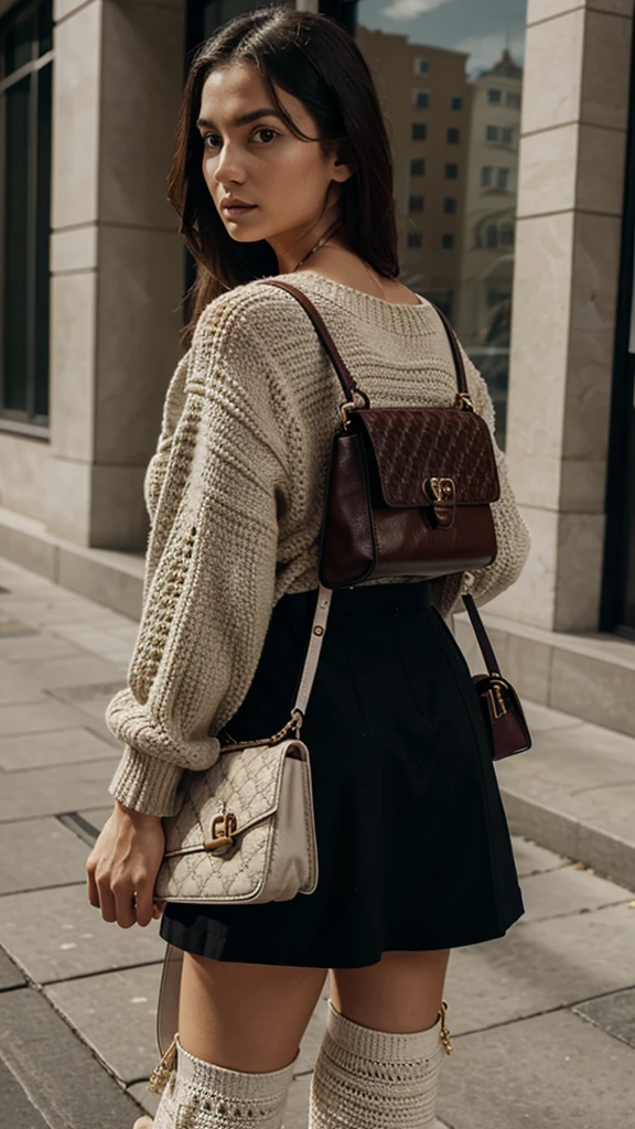 Luxury crochet bag from Gucci