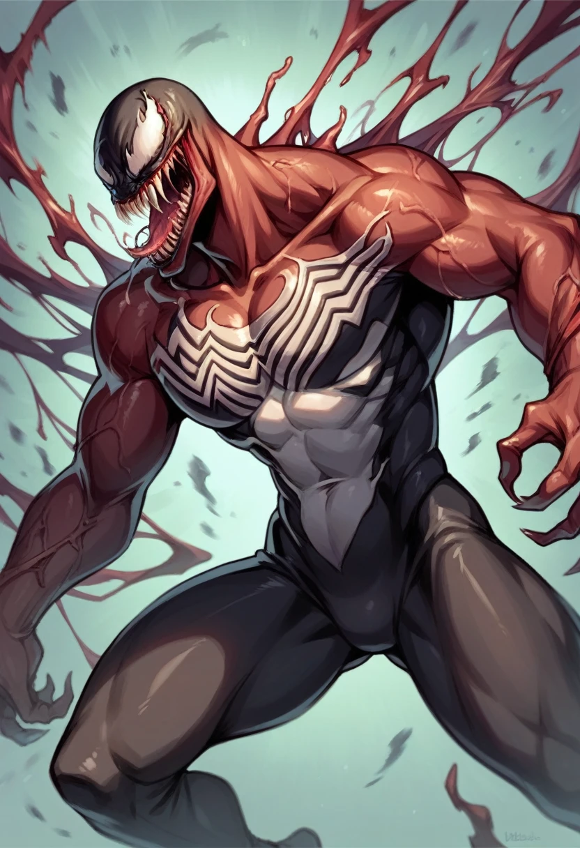 Realistic Venom with carnage